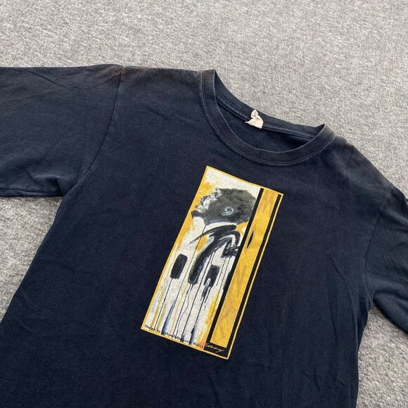 Monk Art T Shirt Mens Small Artbysalisbury Distressed Faded‎ Grunge Y2K Classic - Picture 1 of 10